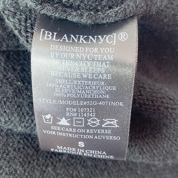 BlankNYC Black Jacket/cardigan - Picture 6 of 7